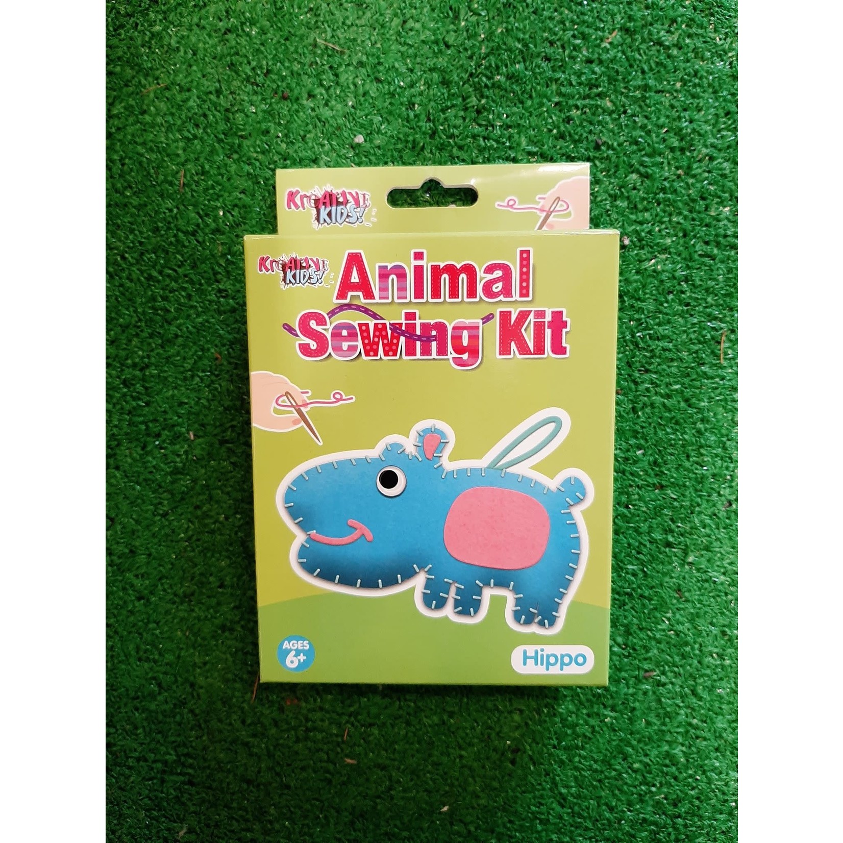 Kreative Kids Animal Sewing Kit - Hippo