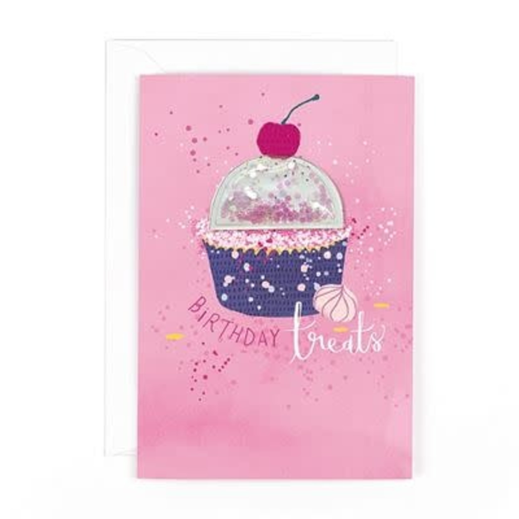Hotchpotch Glitter Ball Birthday Treats Birthday Card