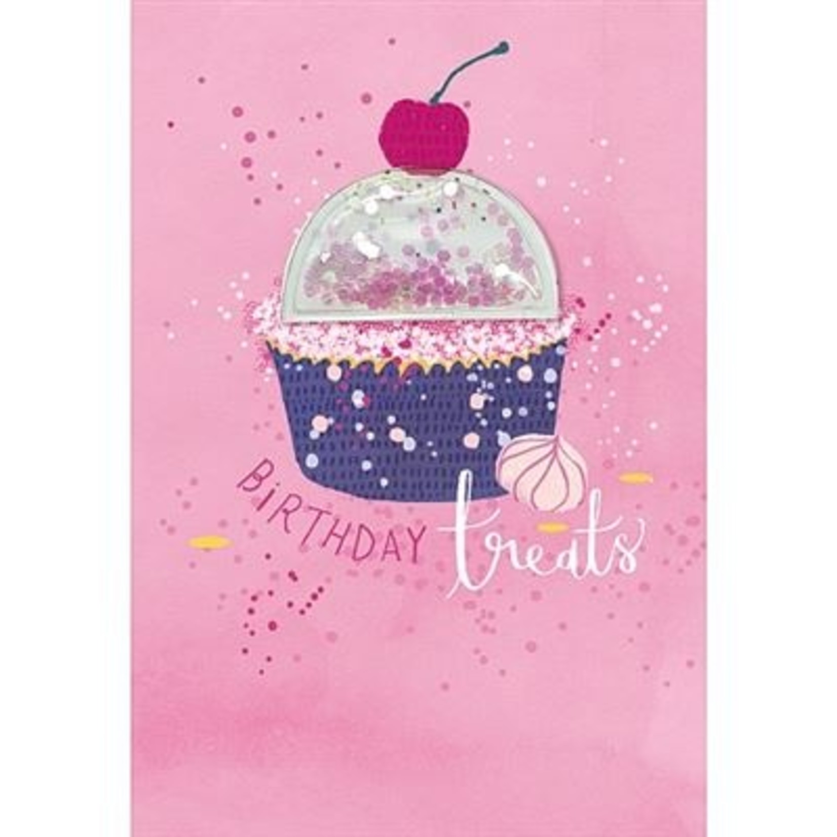 Hotchpotch Glitter Ball Birthday Treats Birthday Card