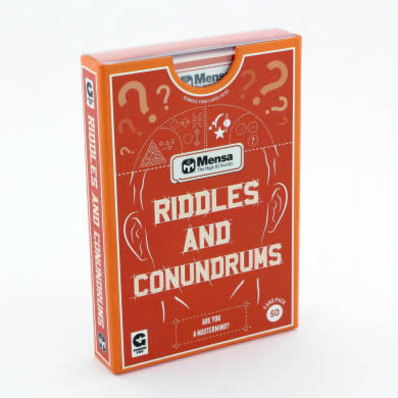 Mensa Mensa - Riddles and Conundrums Card Pack