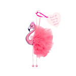 Believe You Can Fabric Flamingo  - Stand tall