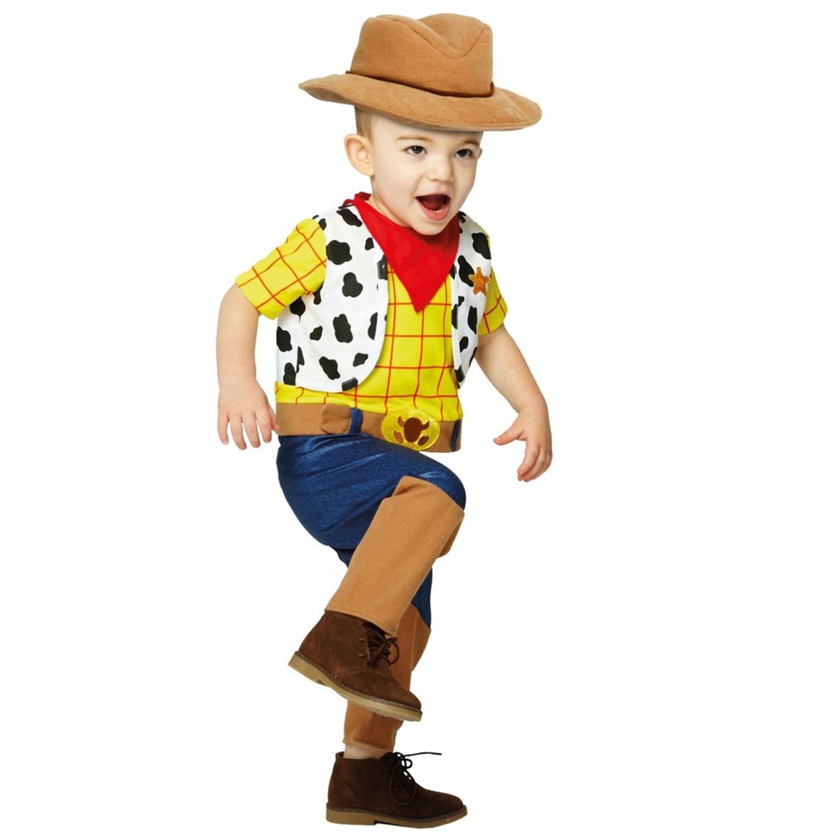 Disney Toy Story Woody Costume with Hat - Age 3-6 Months