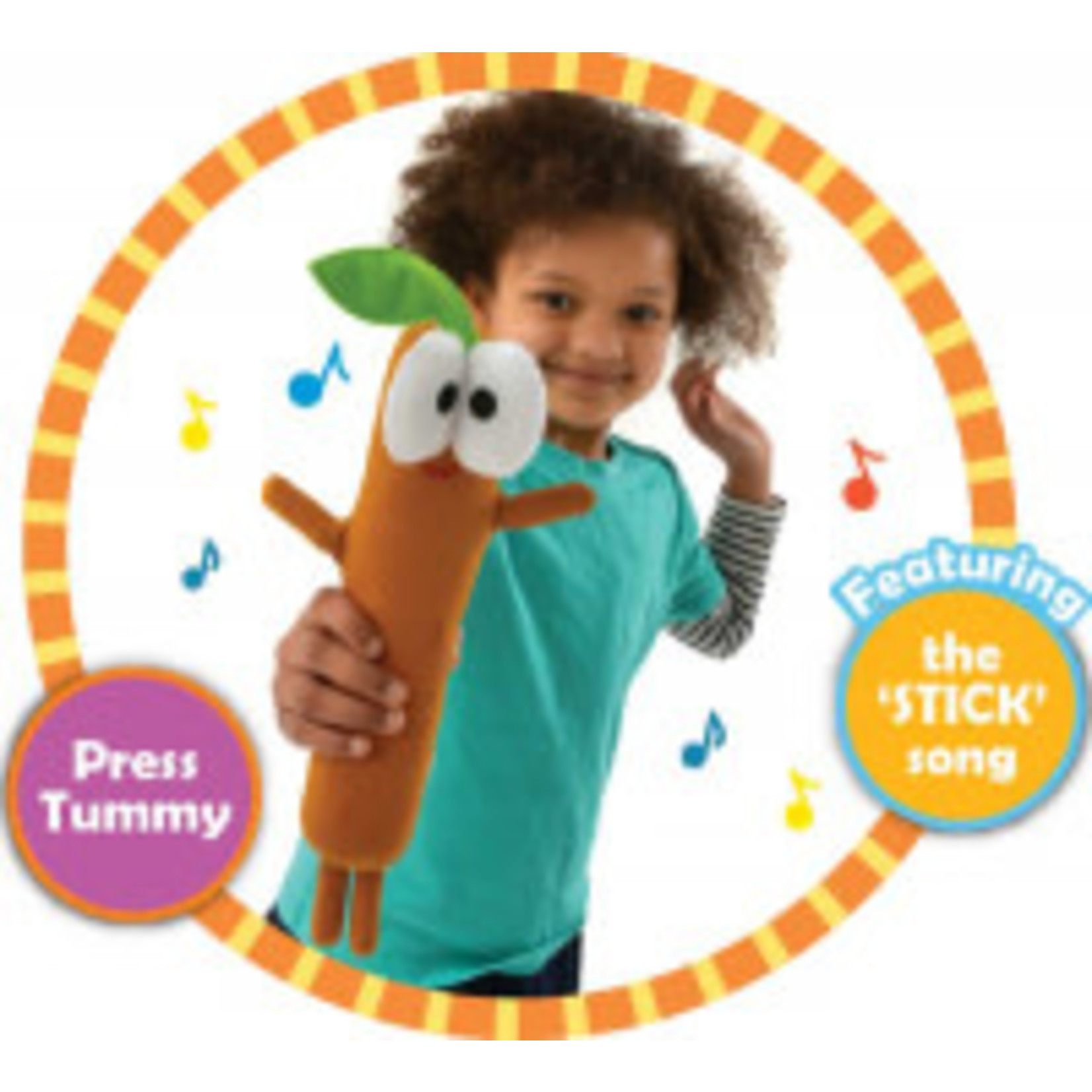 CBeebies Hey Duggee Singing Sticky Sticky Stick Stick Soft Toy