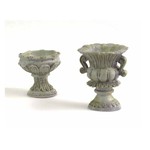 Fiddlehead Fiddlehead - Miniature Stone Urns (2pcs)