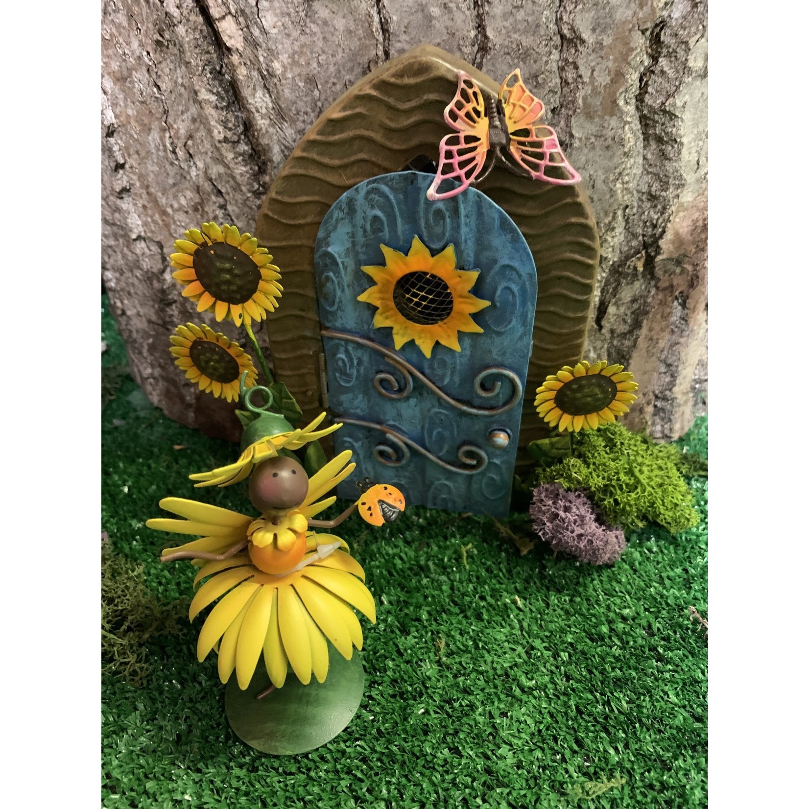 Fairy Kingdom Fairy Kingdom - Fairy Door - Sunflower (Honey)