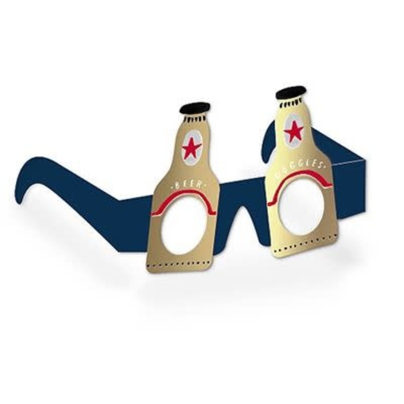 Hotchpotch Beer Goggles Birthday Glasses Card