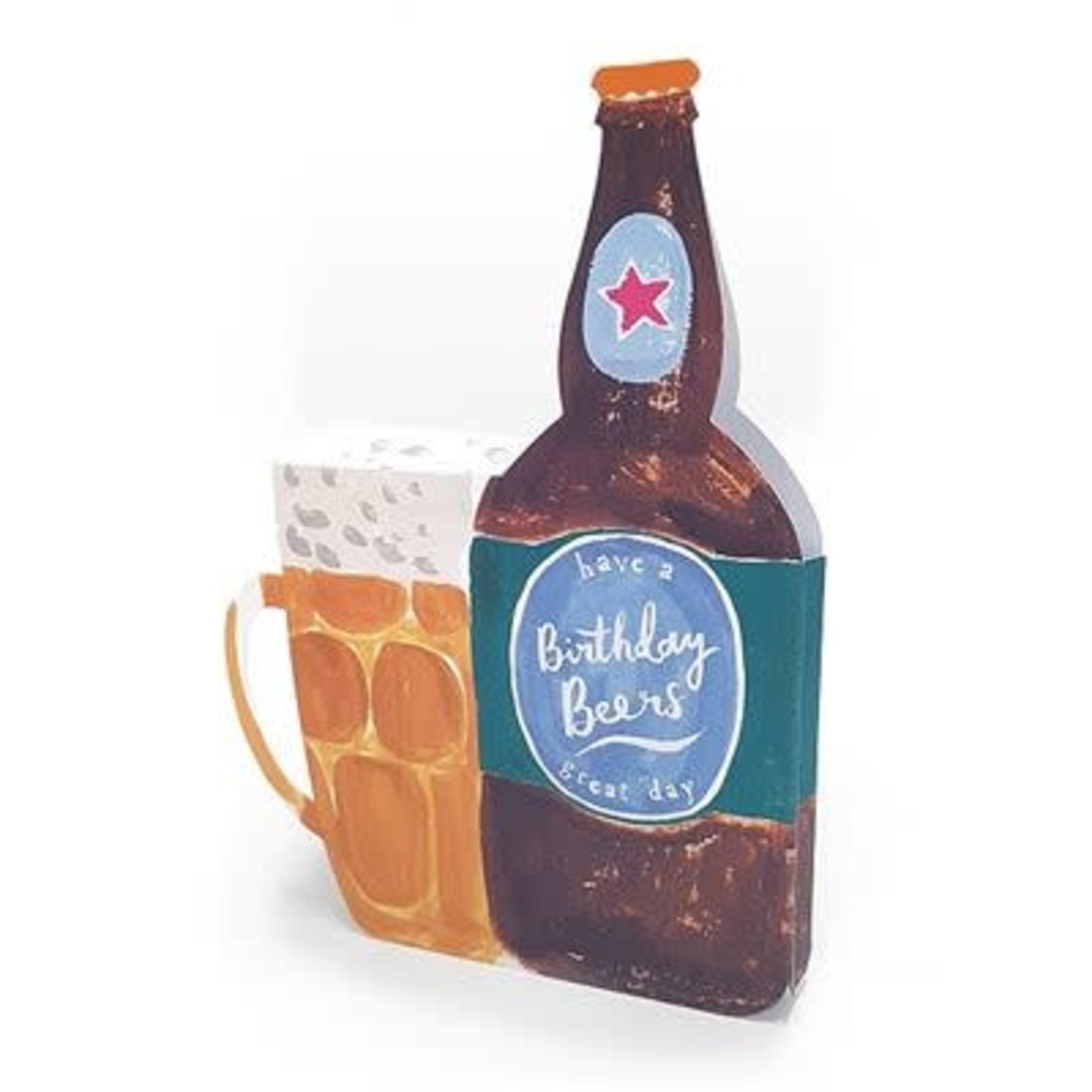 Hotchpotch Birthday Beers Greeting Card
