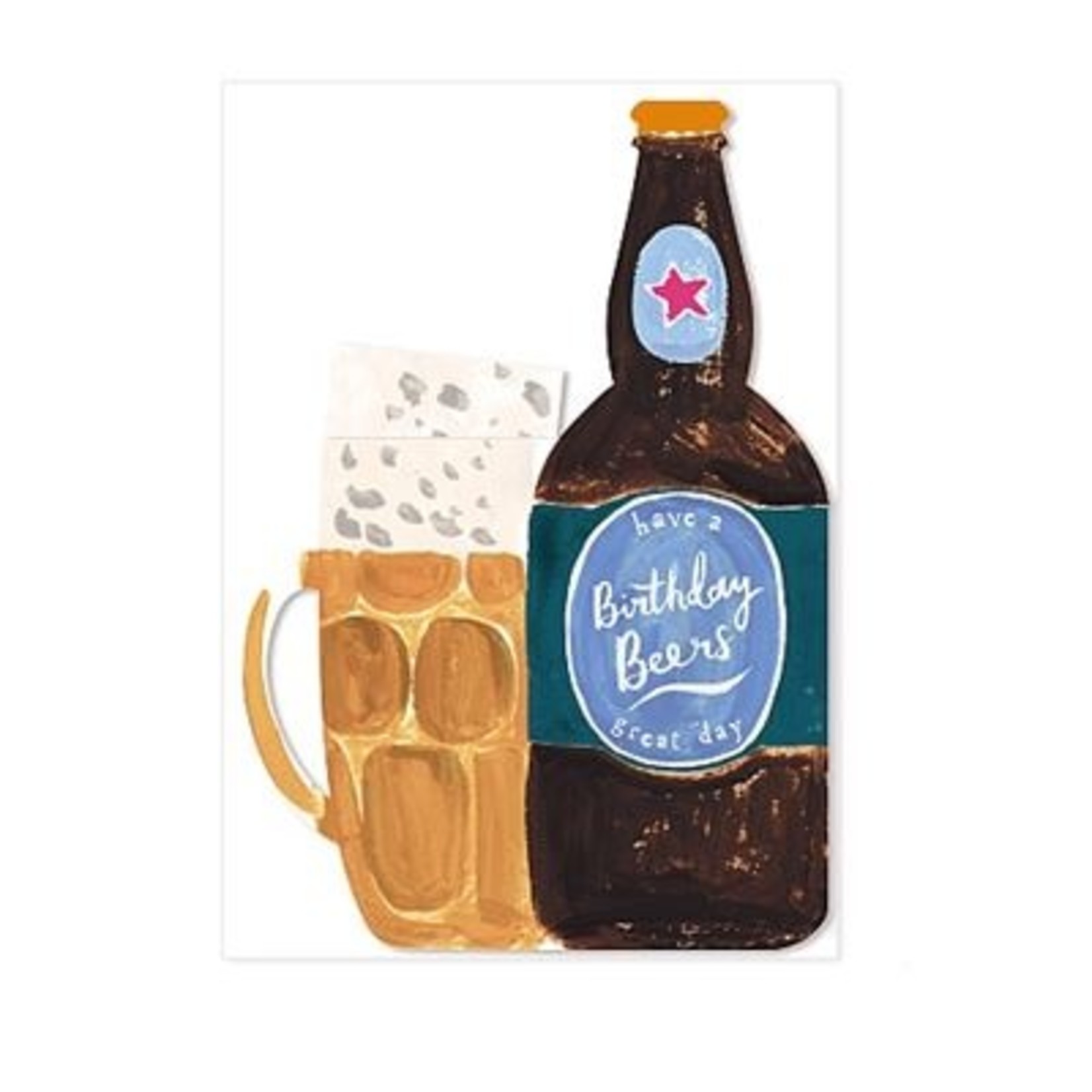 Hotchpotch Birthday Beers Greeting Card