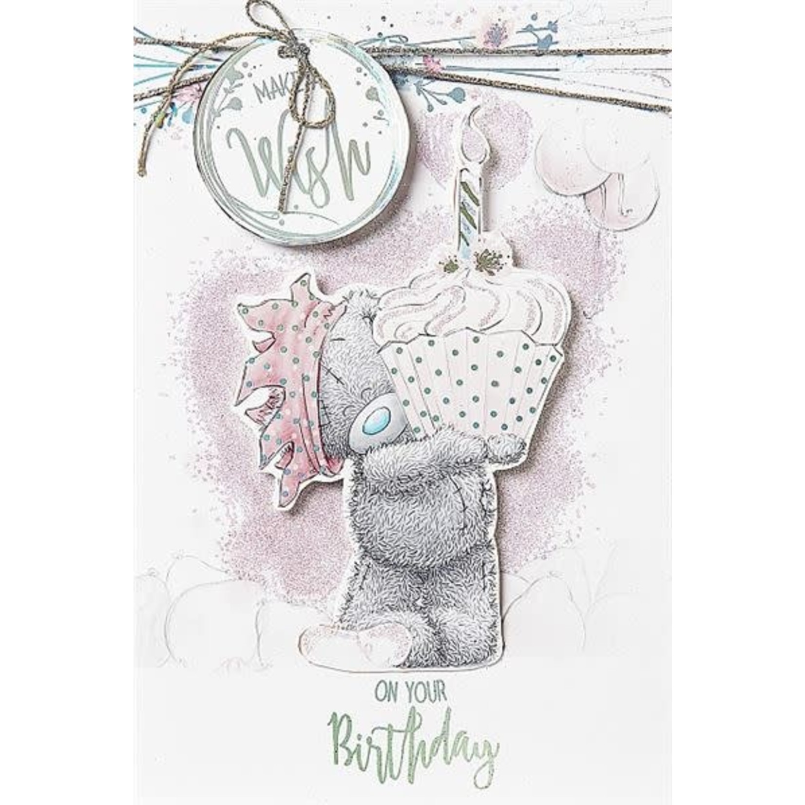 Me to You Make a Wish Bear Birthday Card