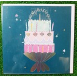 Hotchpotch Sea Shell Birthday Cake Birthday Card