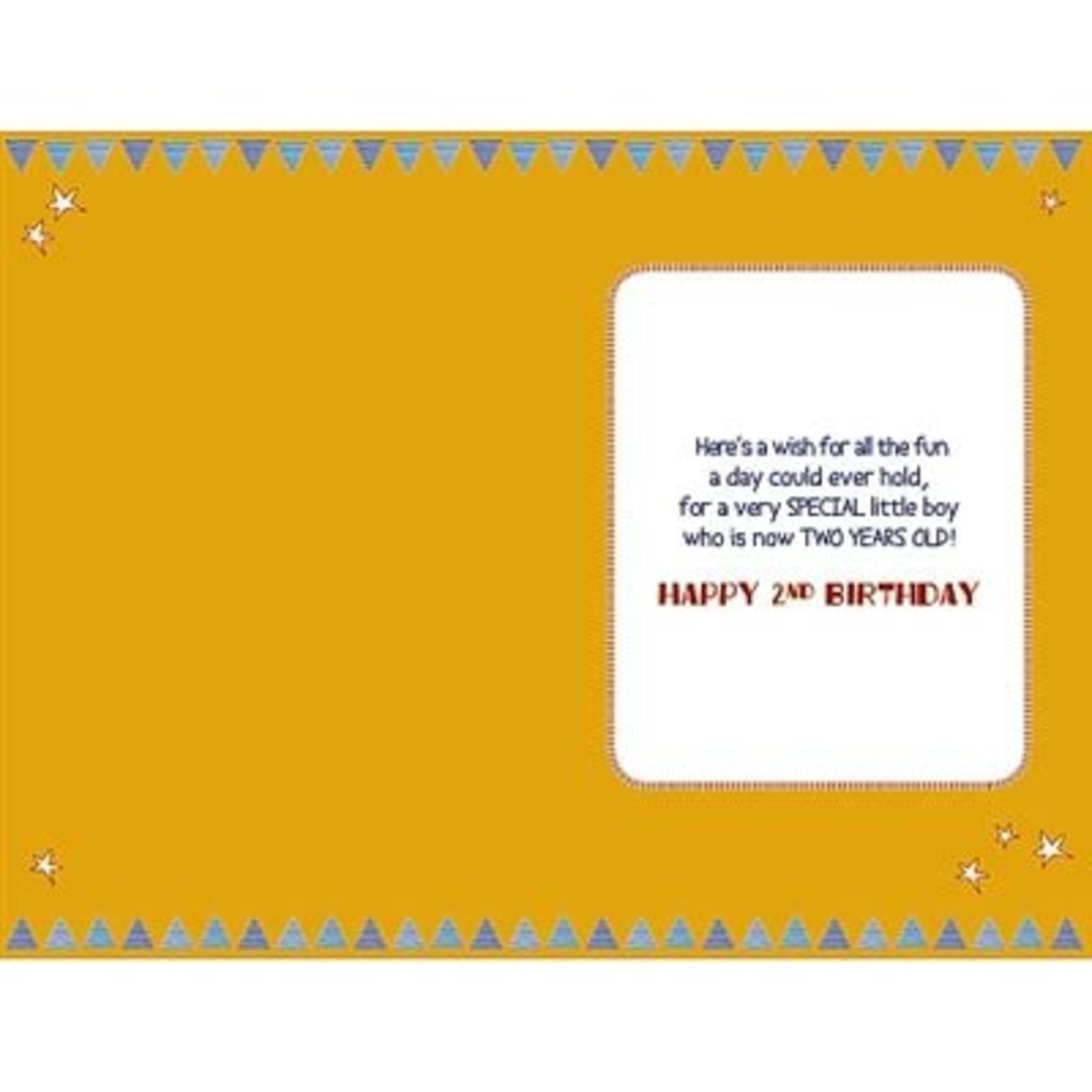 Wishing Well Studios Fun Lion 2nd Birthday Card