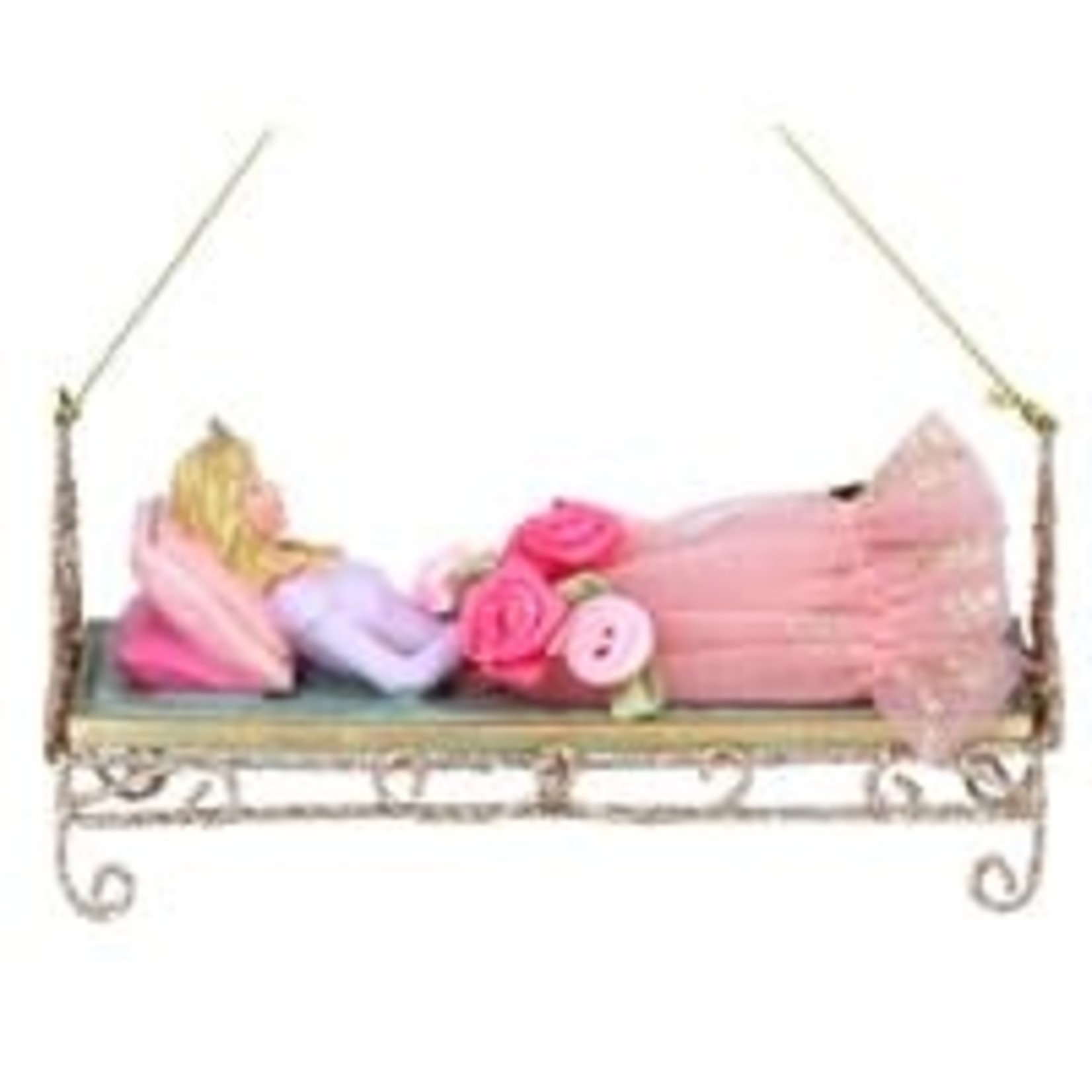 Gisela Graham Resin Sleeping Beauty Hanging Tree Decoration