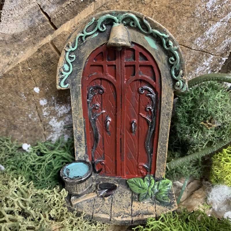 Fiesta Studios Mini Double Red Fairy Door