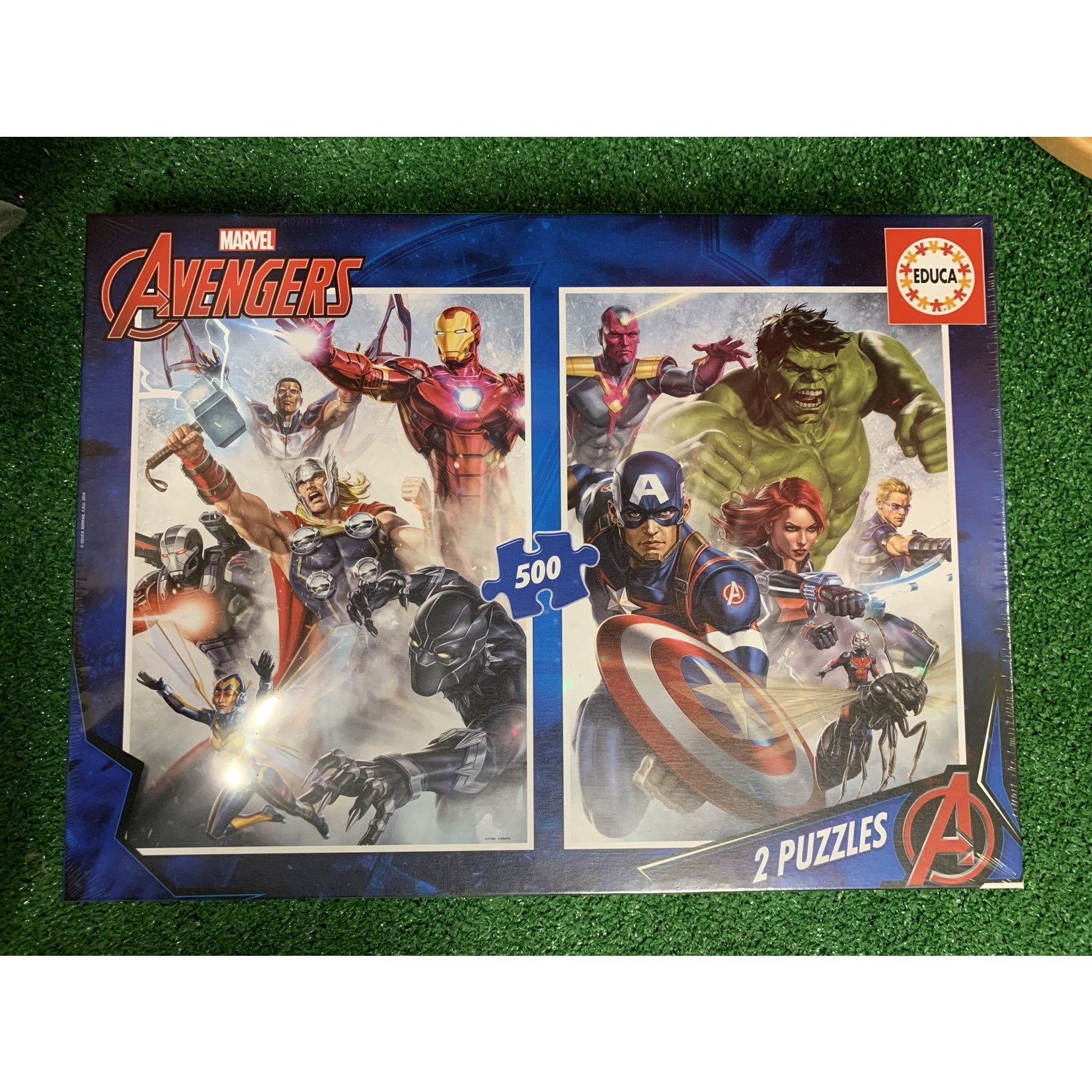 500 Marvel heroes - Educa Borras