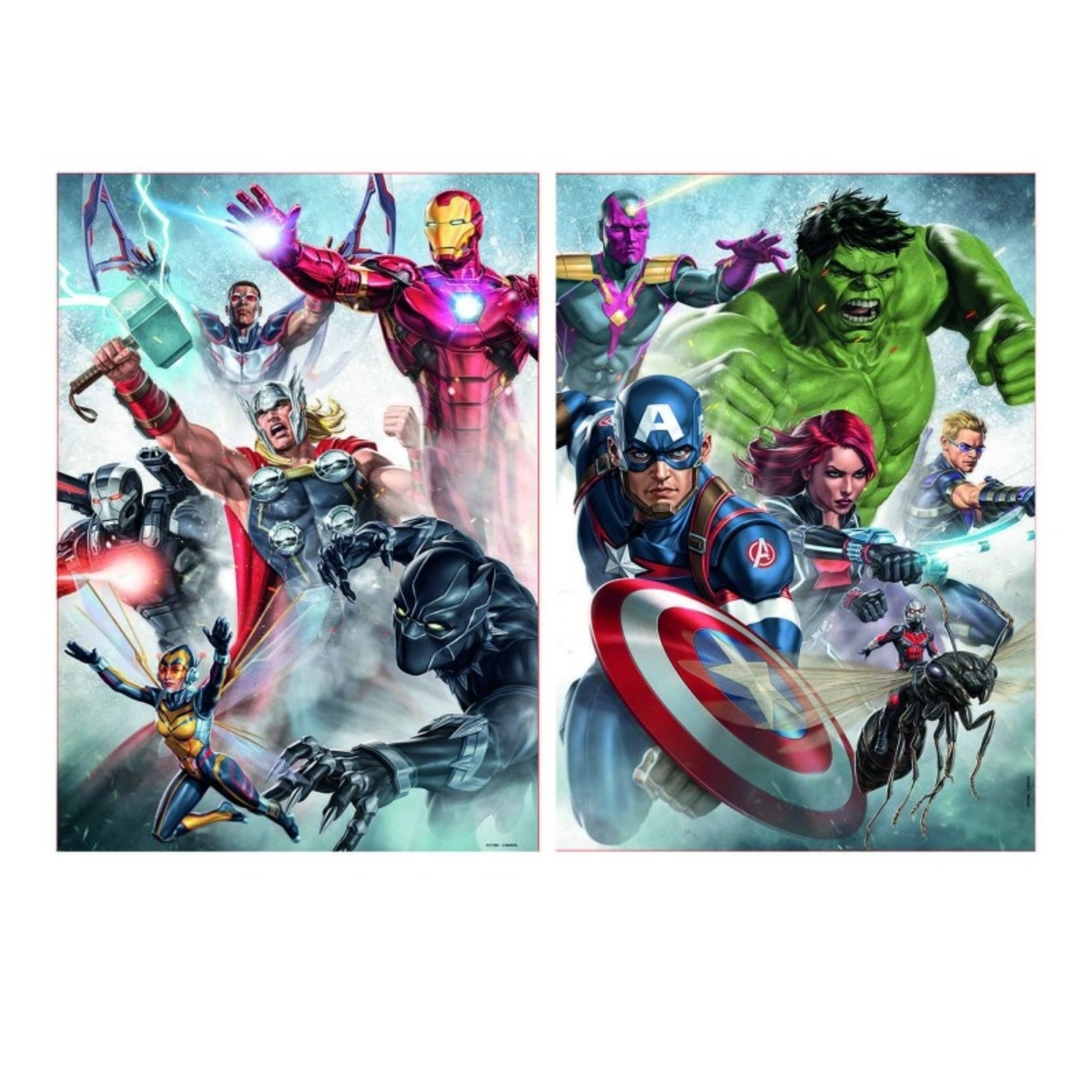 Educa 2 x 500pcs Marvel Avengers Puzzles