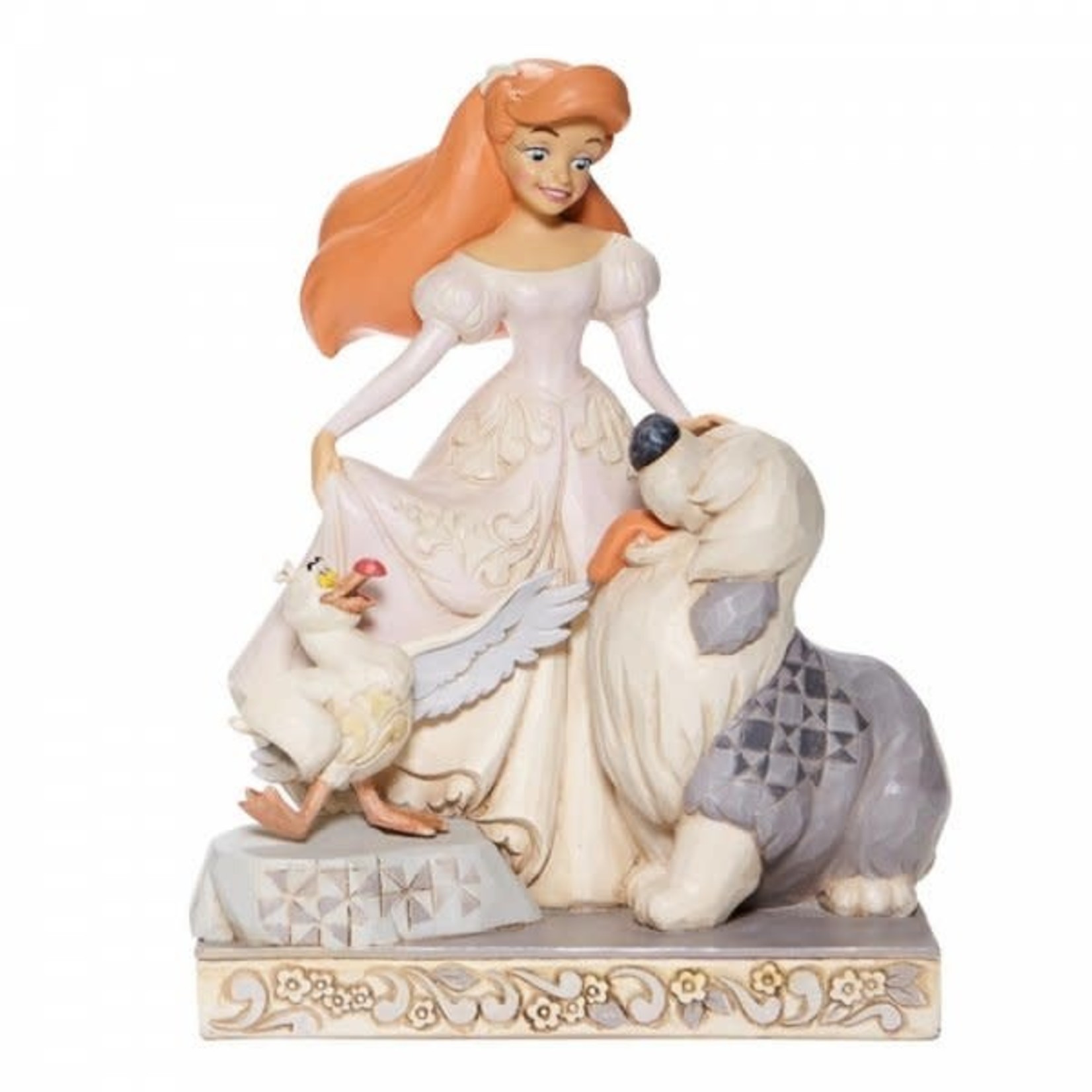 Disney Traditions Disney - White Woodland Ariel ( Spirited Siren ) figurine