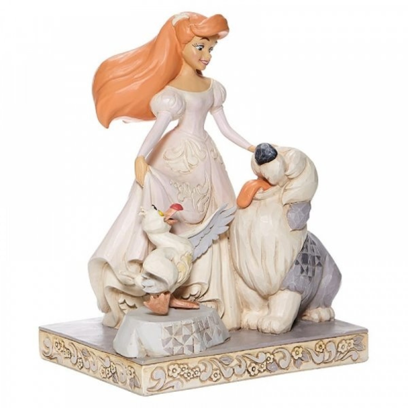 Disney Traditions Disney - White Woodland Ariel ( Spirited Siren ) figurine