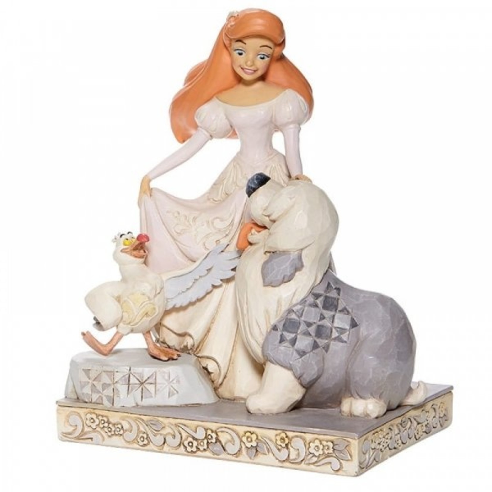 Disney Traditions Disney - White Woodland Ariel ( Spirited Siren ) figurine