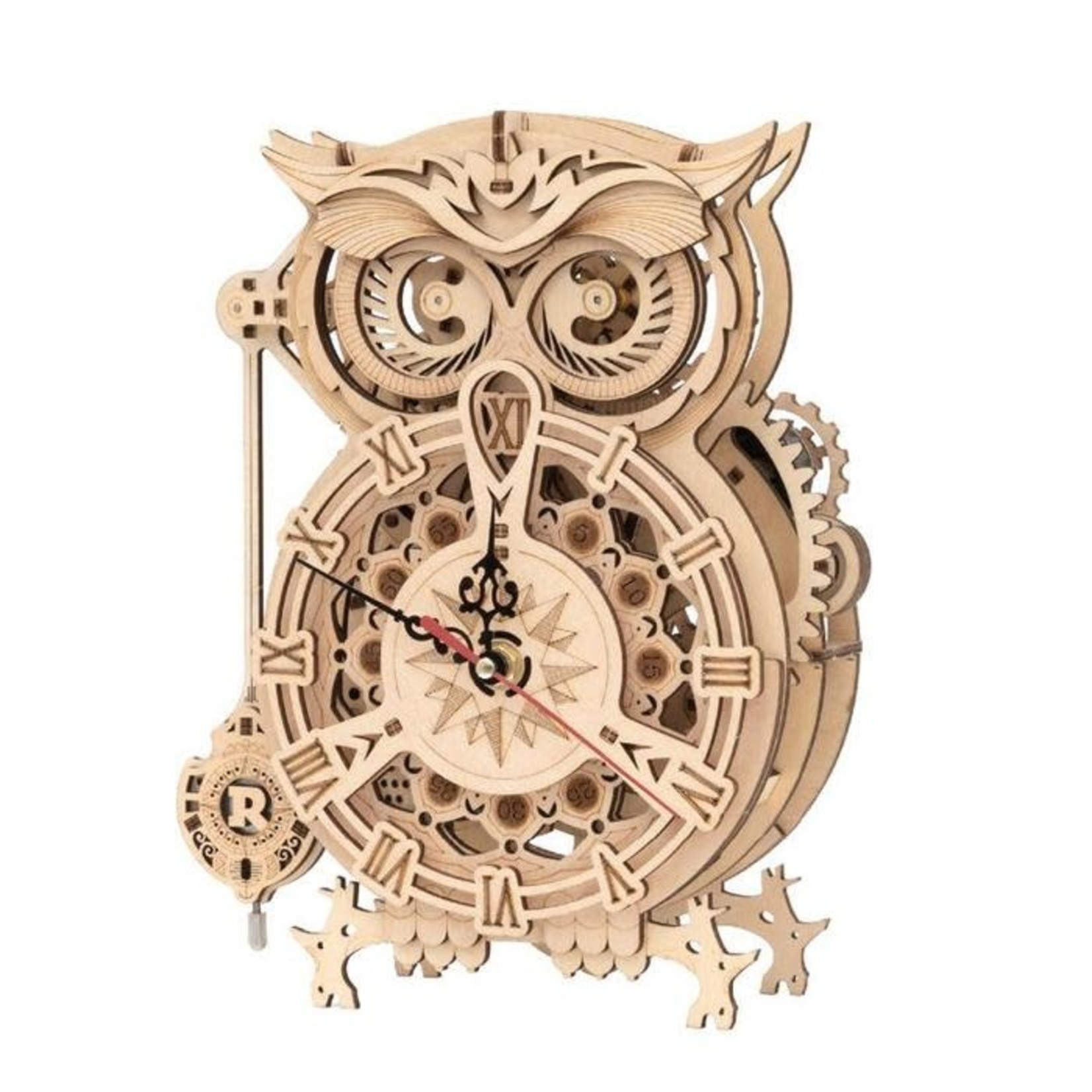 ROKR ROKR Owl Clock LK503 - Battery Mechanical Gears Kit