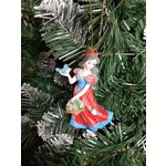 Gisela Graham Resin Snow White Hanging Decoration