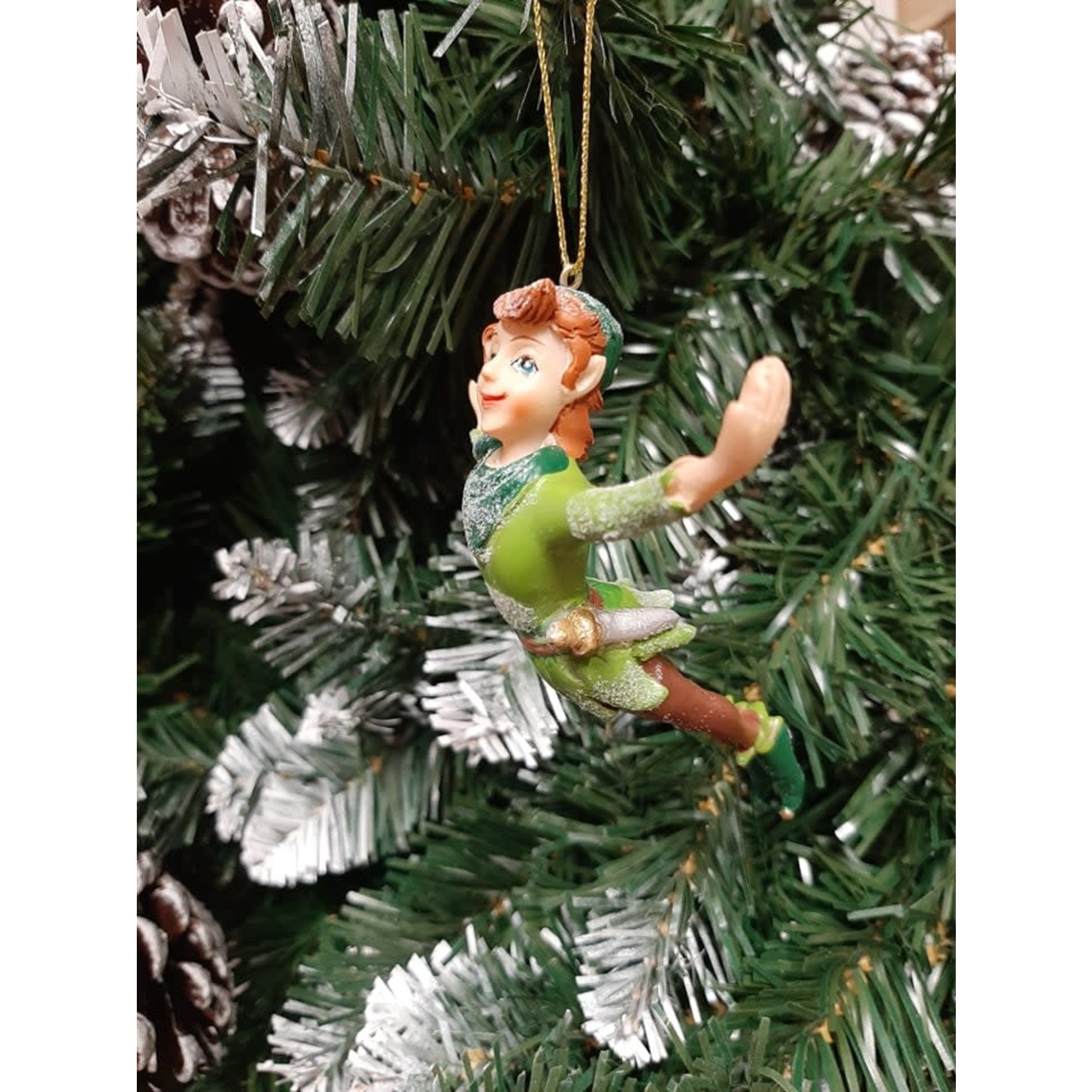 Peter Pan Resin Peter Pan Hanging Tree Decoration