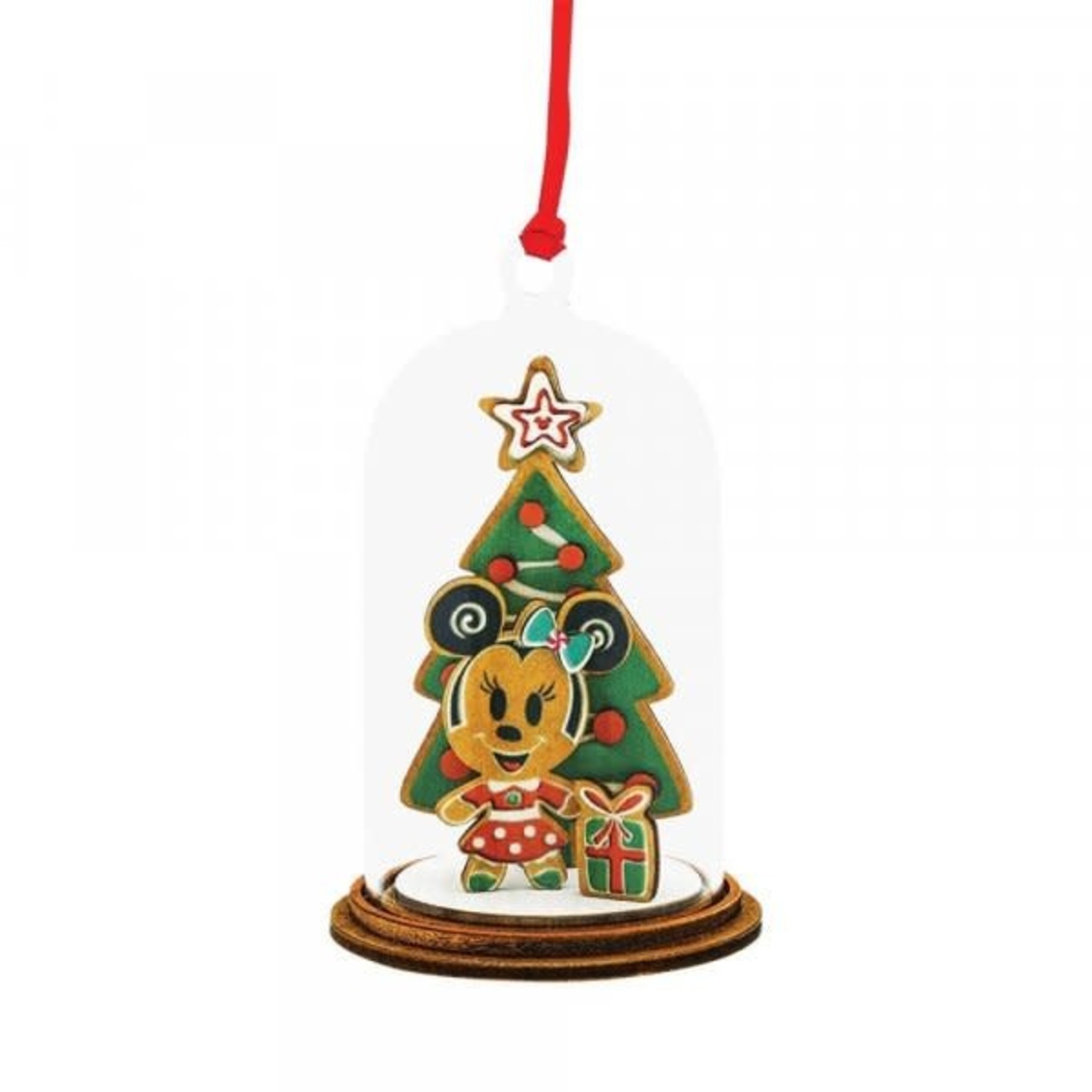 Disney Enchanting Collection Disney - Merry Christmas Minnie Mouse with Christmas Tree Hanging Decoration