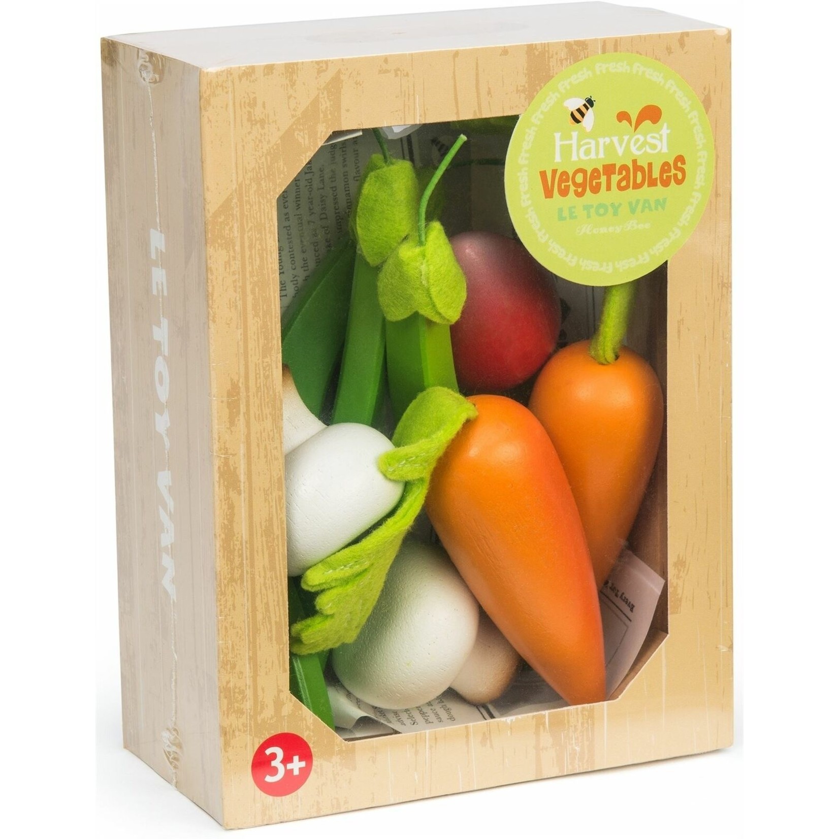 Le Toy Van Wooden Vegetables ‘Five a Day’ Honeybake