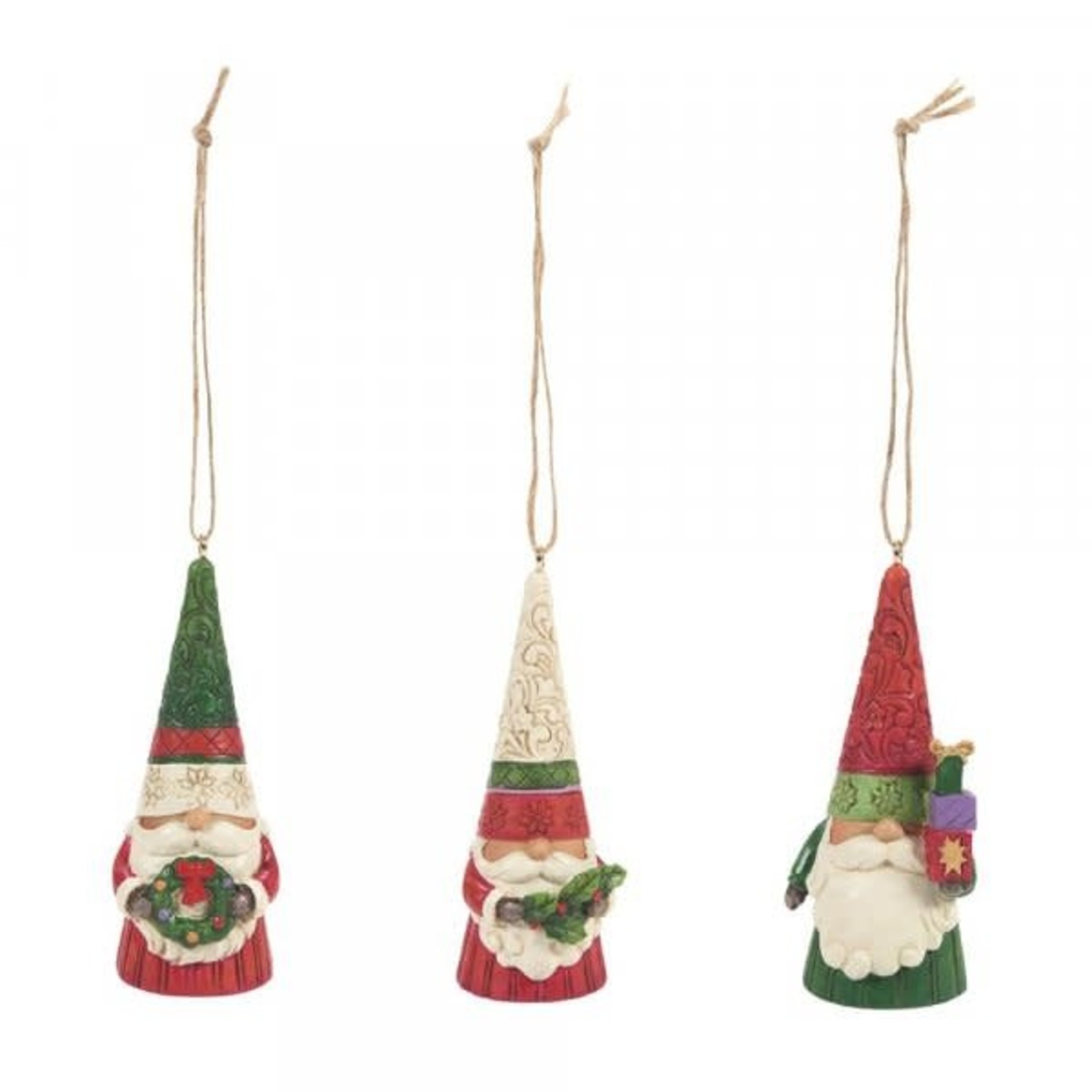 Jim Shore Set of 3 Mini Christmas Gnomes