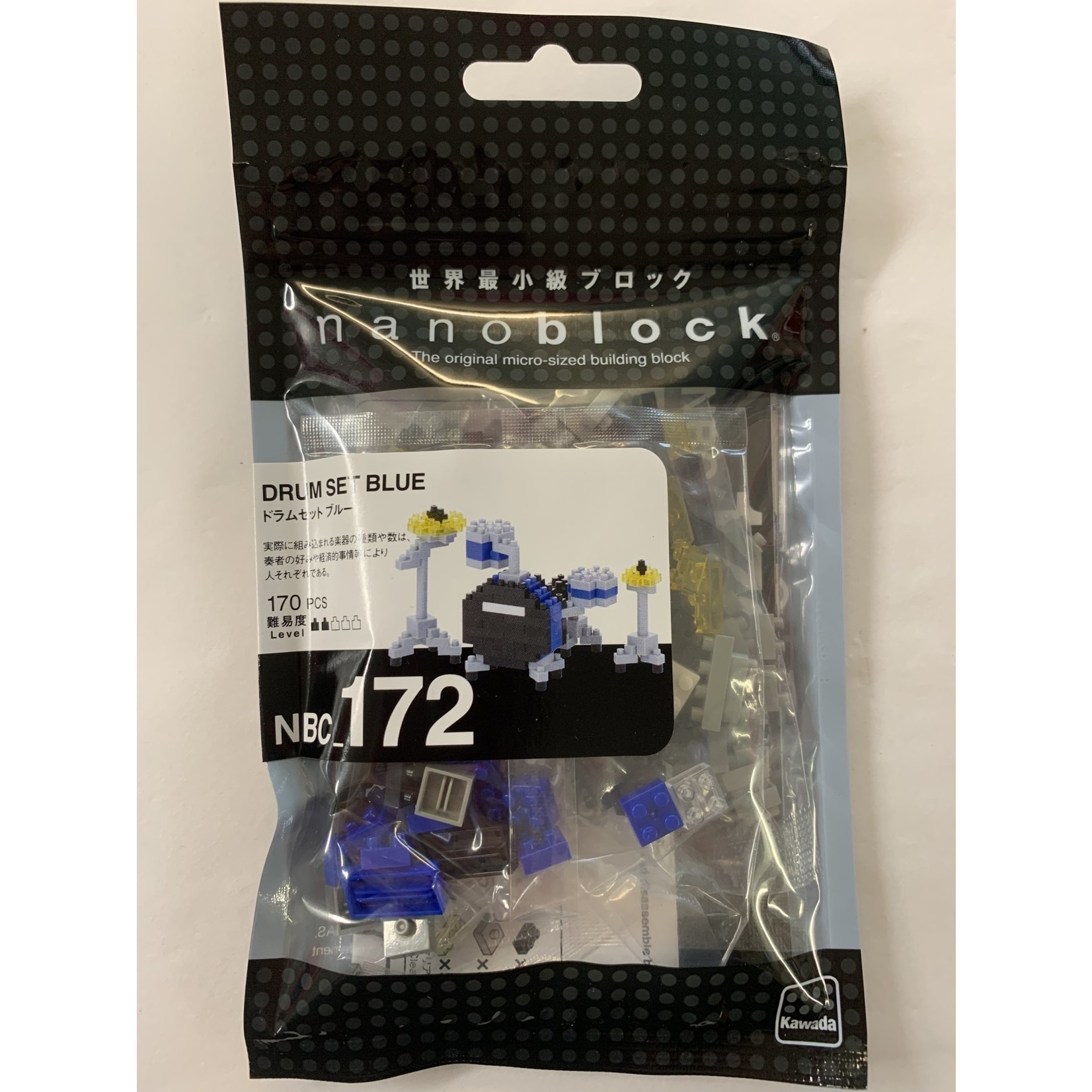 Nanoblocks Nanoblocks - Drum Set Blue