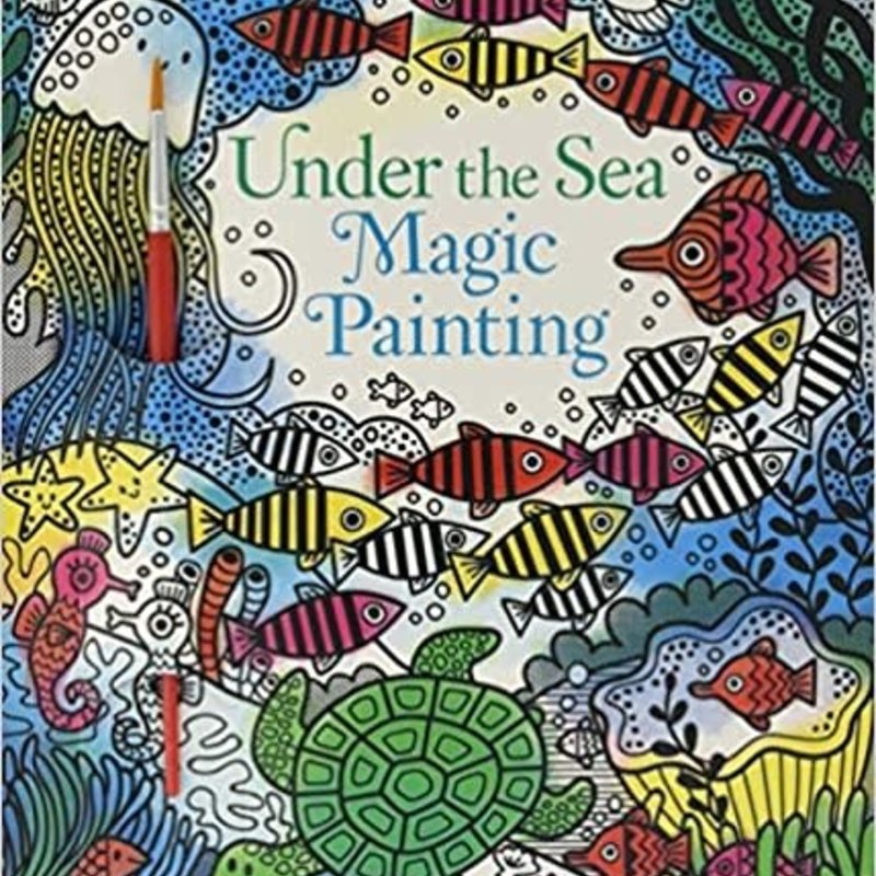 Usborne Activities Magic Painting Book Under the Sea