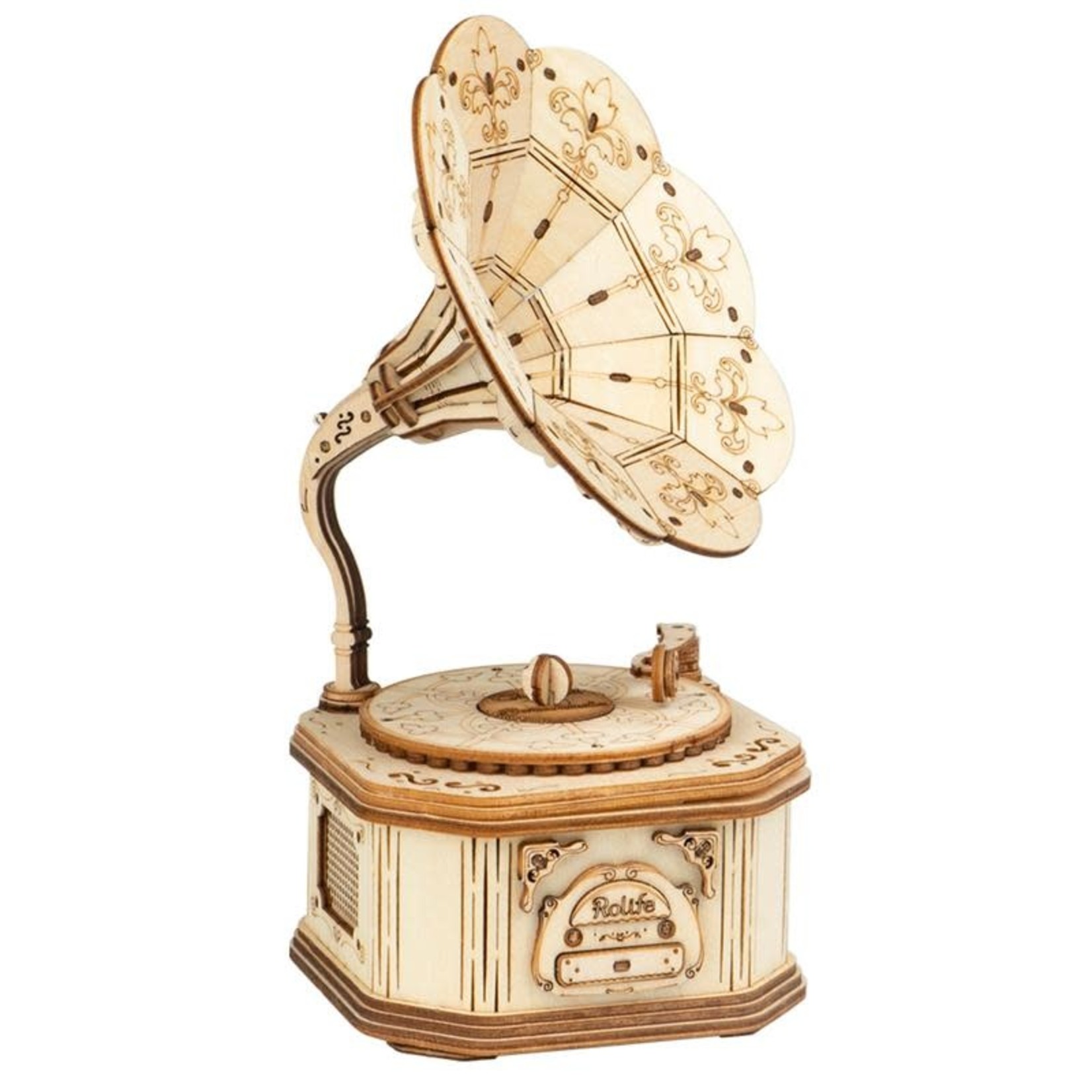 Rolife Rolife Gramophone TG408 - 3D Wooden Puzzle Kit