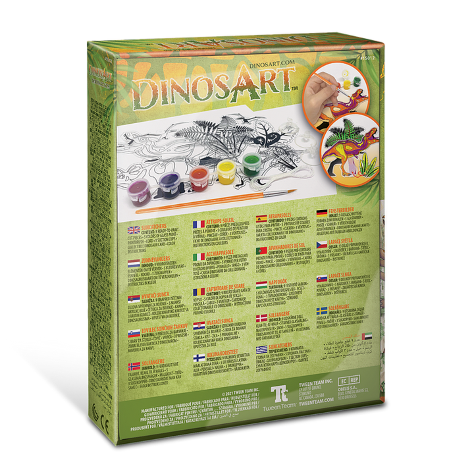 Dinosart DinosArt Suncatchers