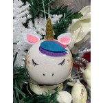 LED Light Up Unicorn Head Hanging Decoration