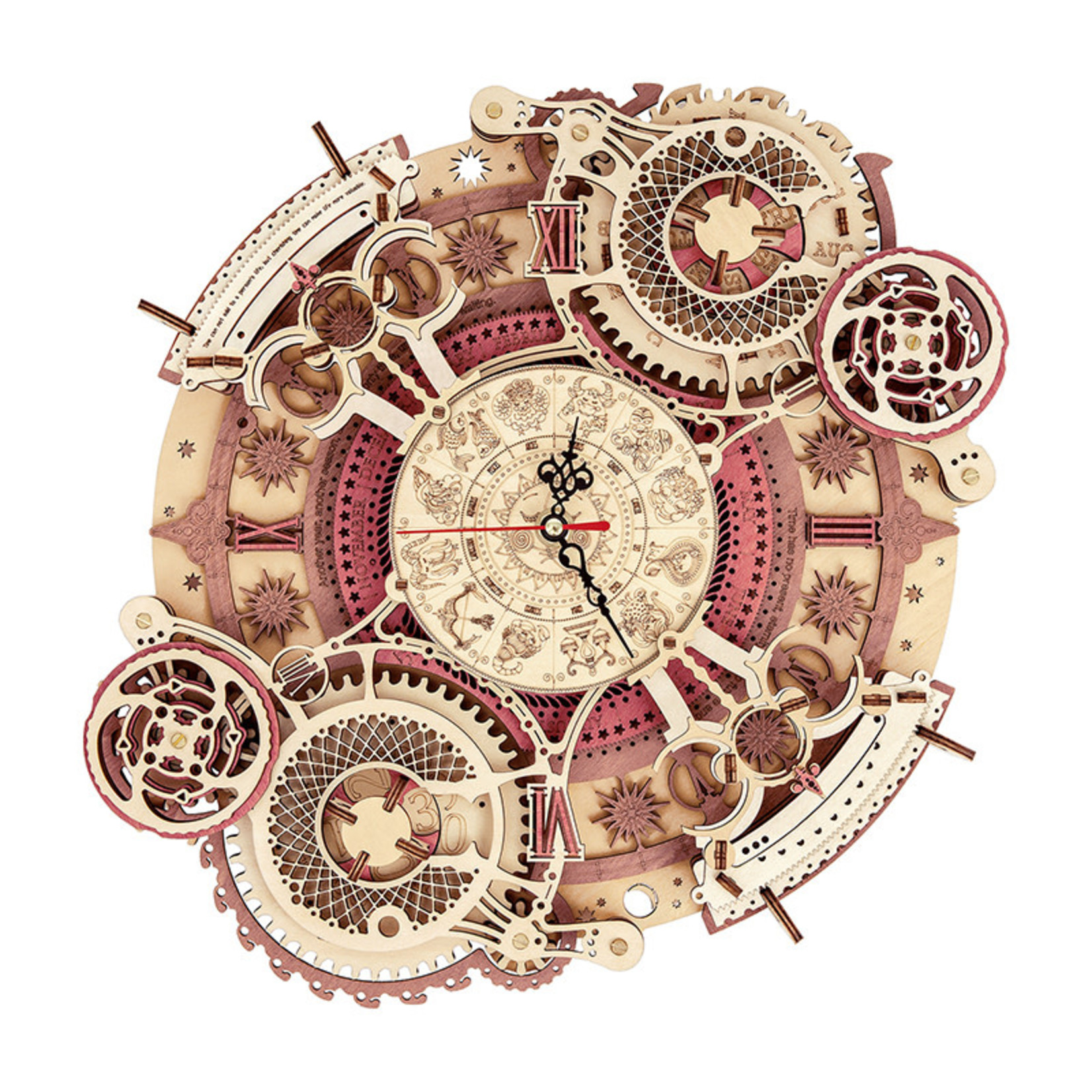 ROKR ROKR Zodiac Wall Clock Time Art