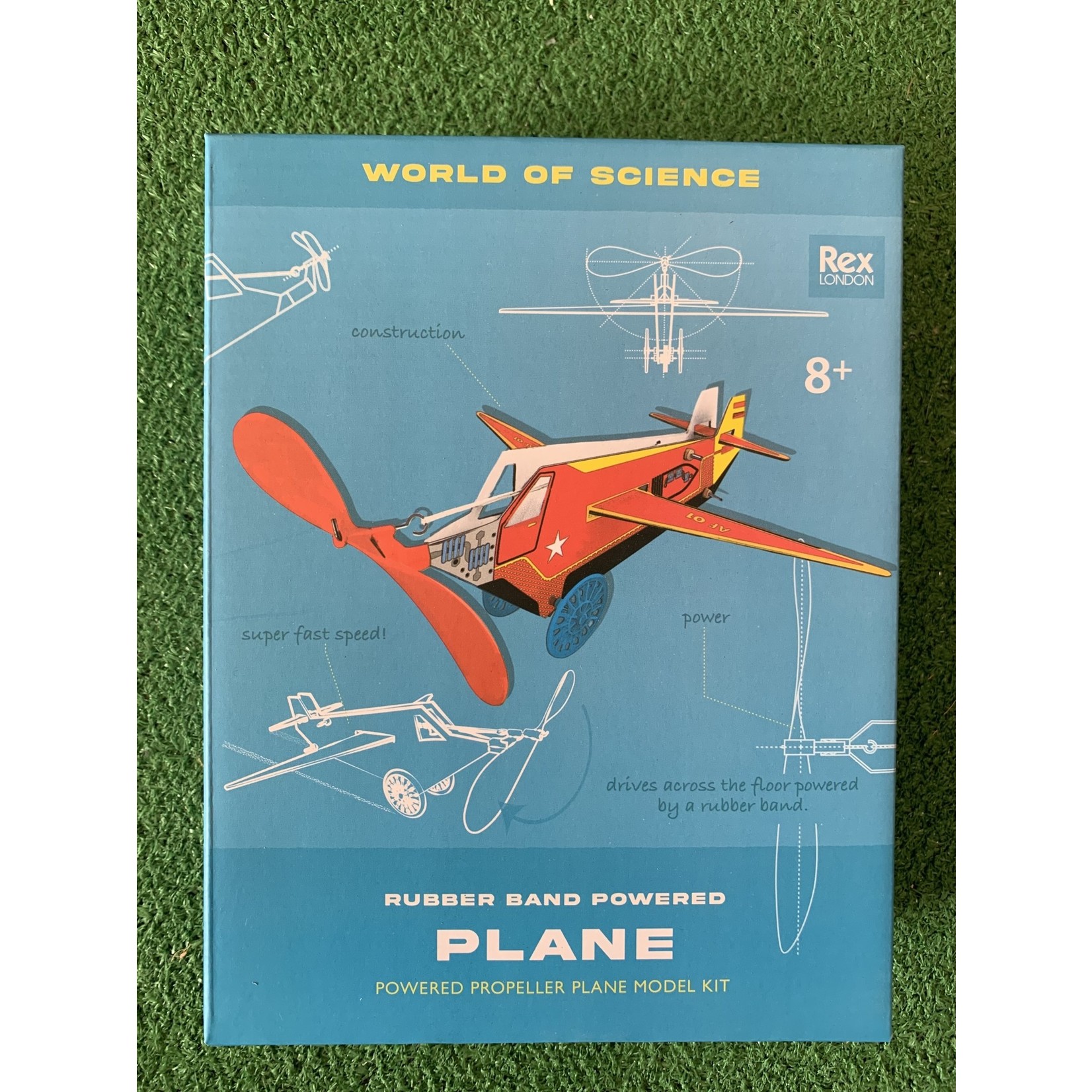 Rex London MYO Rubber Band Powered Plane