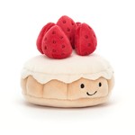 Jellycat - Fresh & Foodie Jellycat - Pretty Patisserie Tarte Aux Fraises