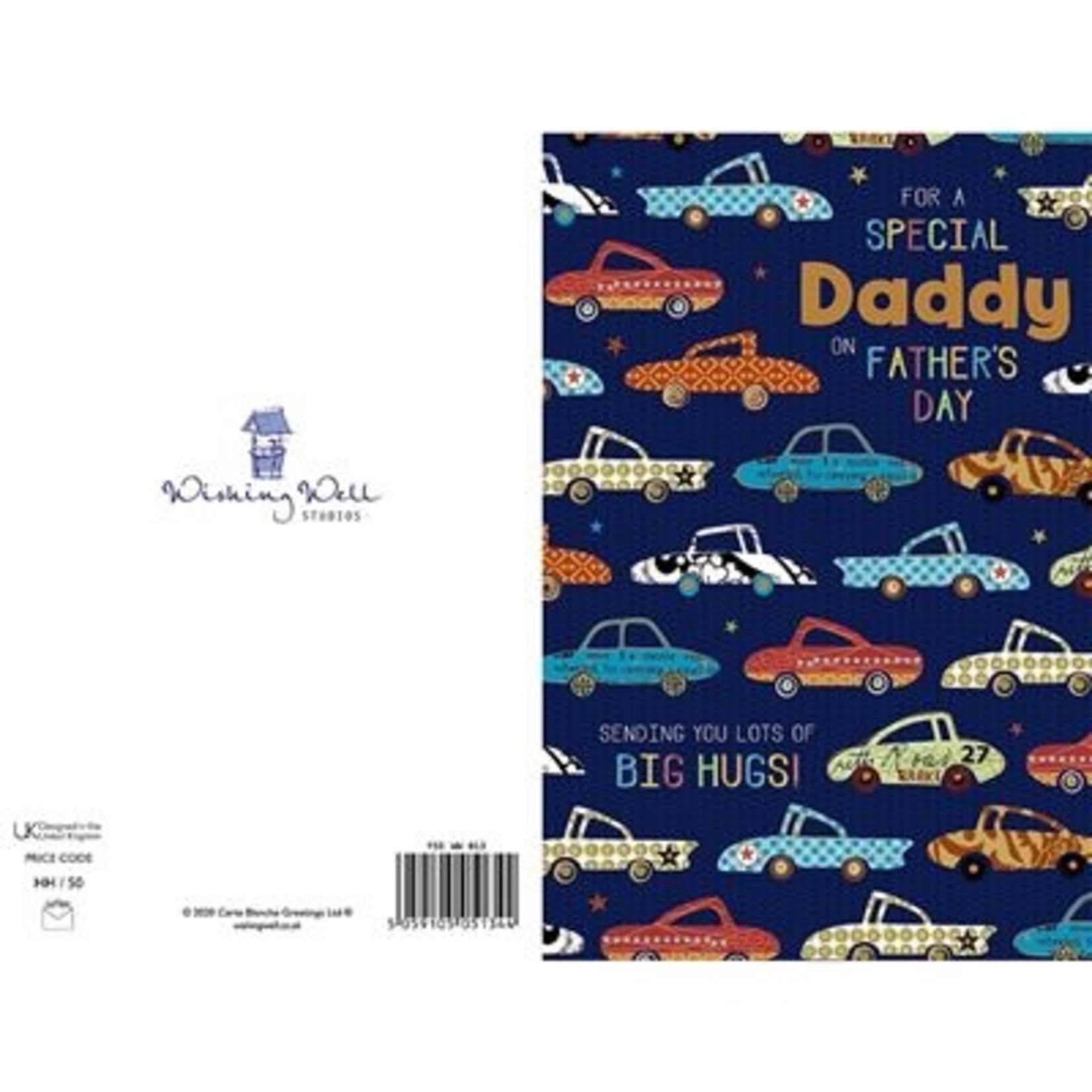 Wishing Well Studios Father’s Day - Daddy Cars Card