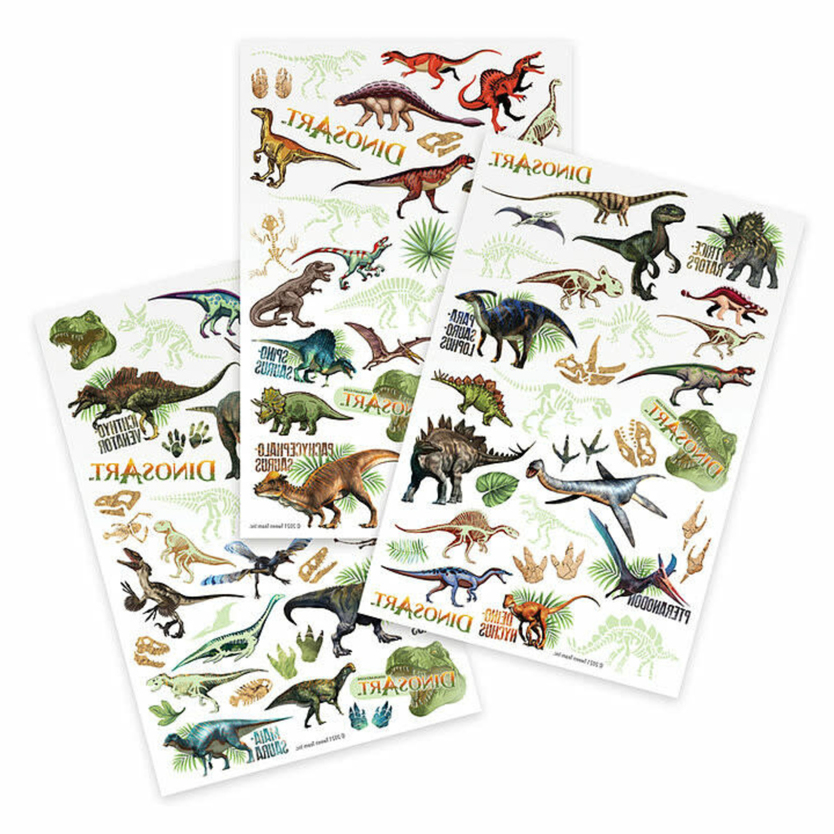 Dinosart DinosArt Temporary Glow in the Dark Tattoos