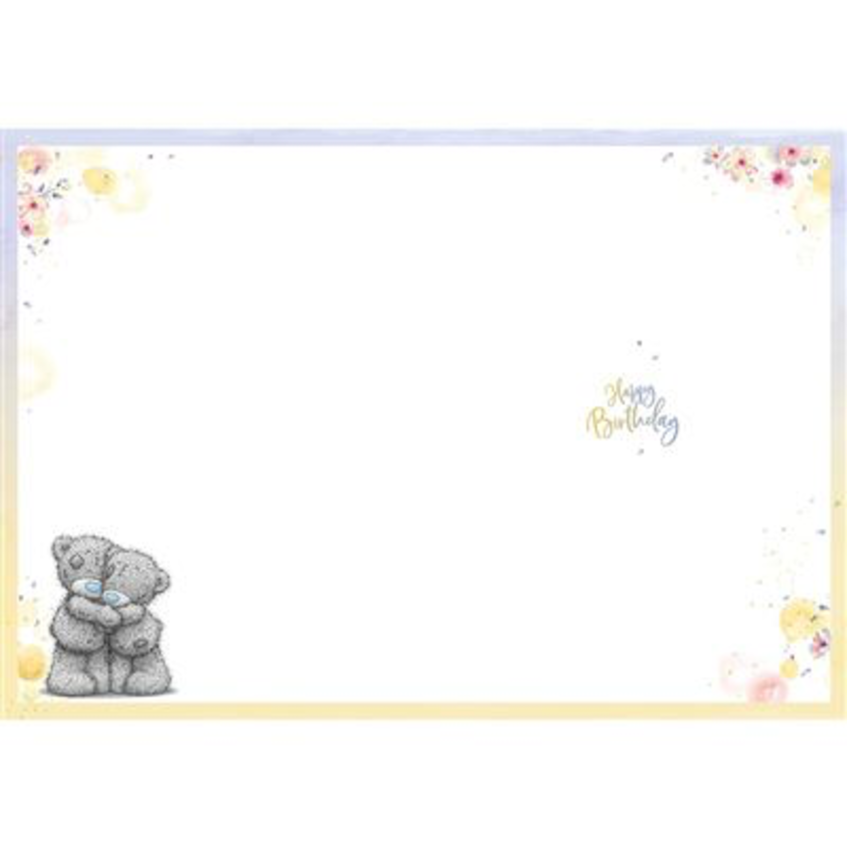Me to You Bears with Dandelion Birthday Card