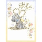 Me to You Bear with Star Heart Birthday Card