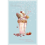 Wishing Well Studios Birthday Milkshake Greeting Card