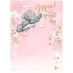 Me to You Bear on Swing Birthday Card