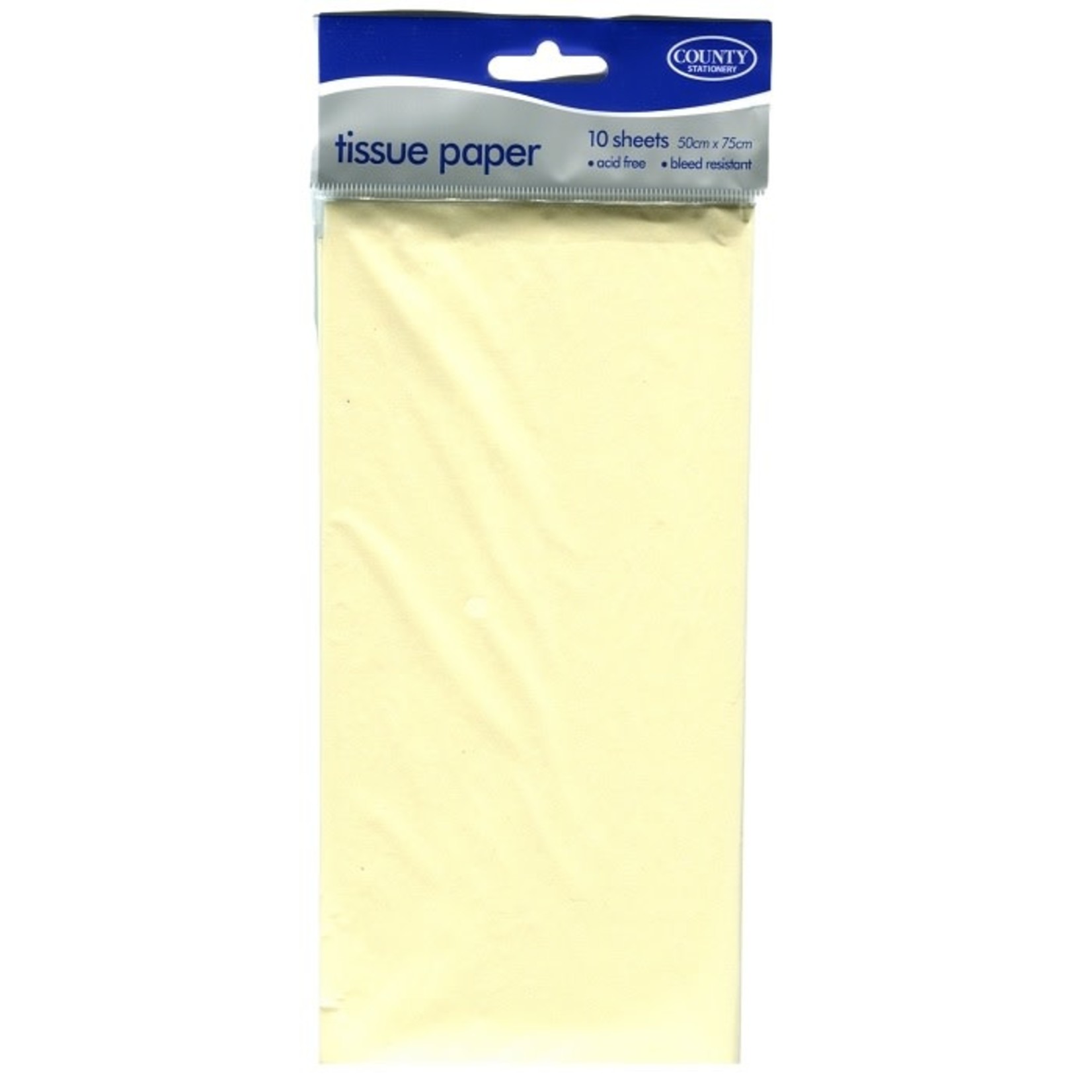 County Stationery Tissue Paper - Ivory - 10 sheets