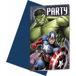 Avengers Avengers Multi Heroes Invitations (6)