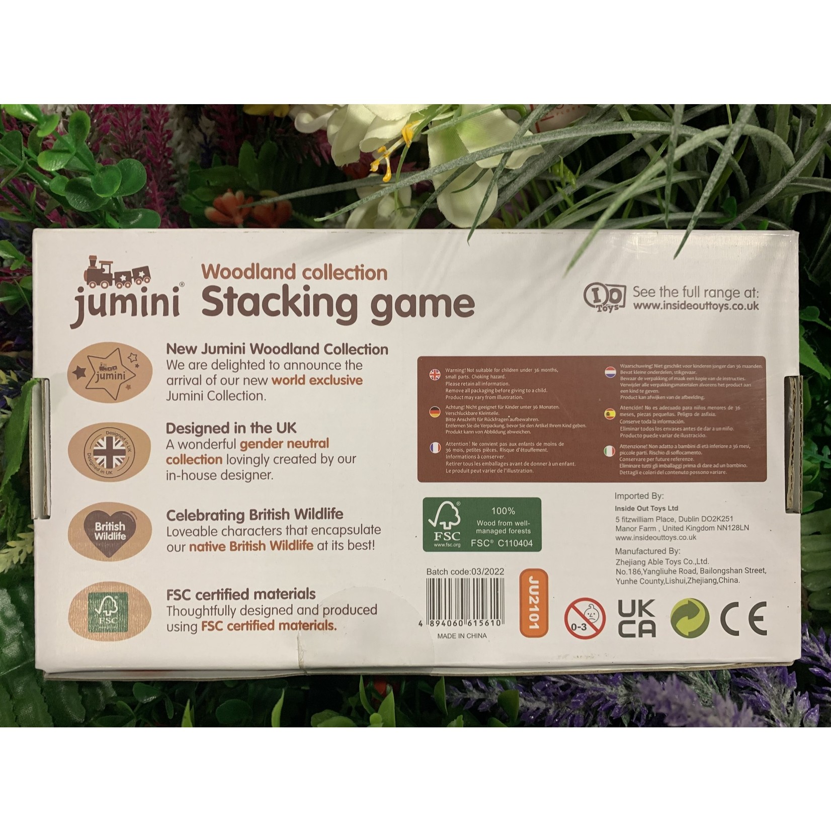 Jumini Woodland Stacking Game