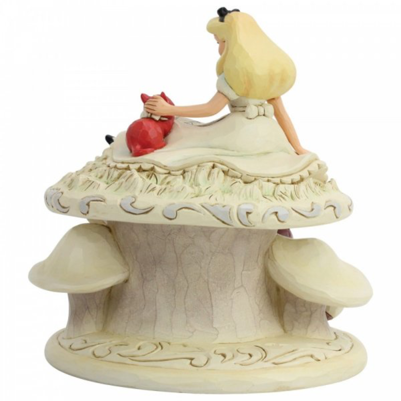 Disney Traditions Disney - Alice in Wonderland Whimsy and Wonder Figurine - White Woodland