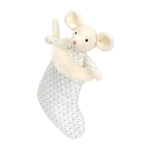 Jellycat - Festive Jellycat - Shimmer Stocking Mouse
