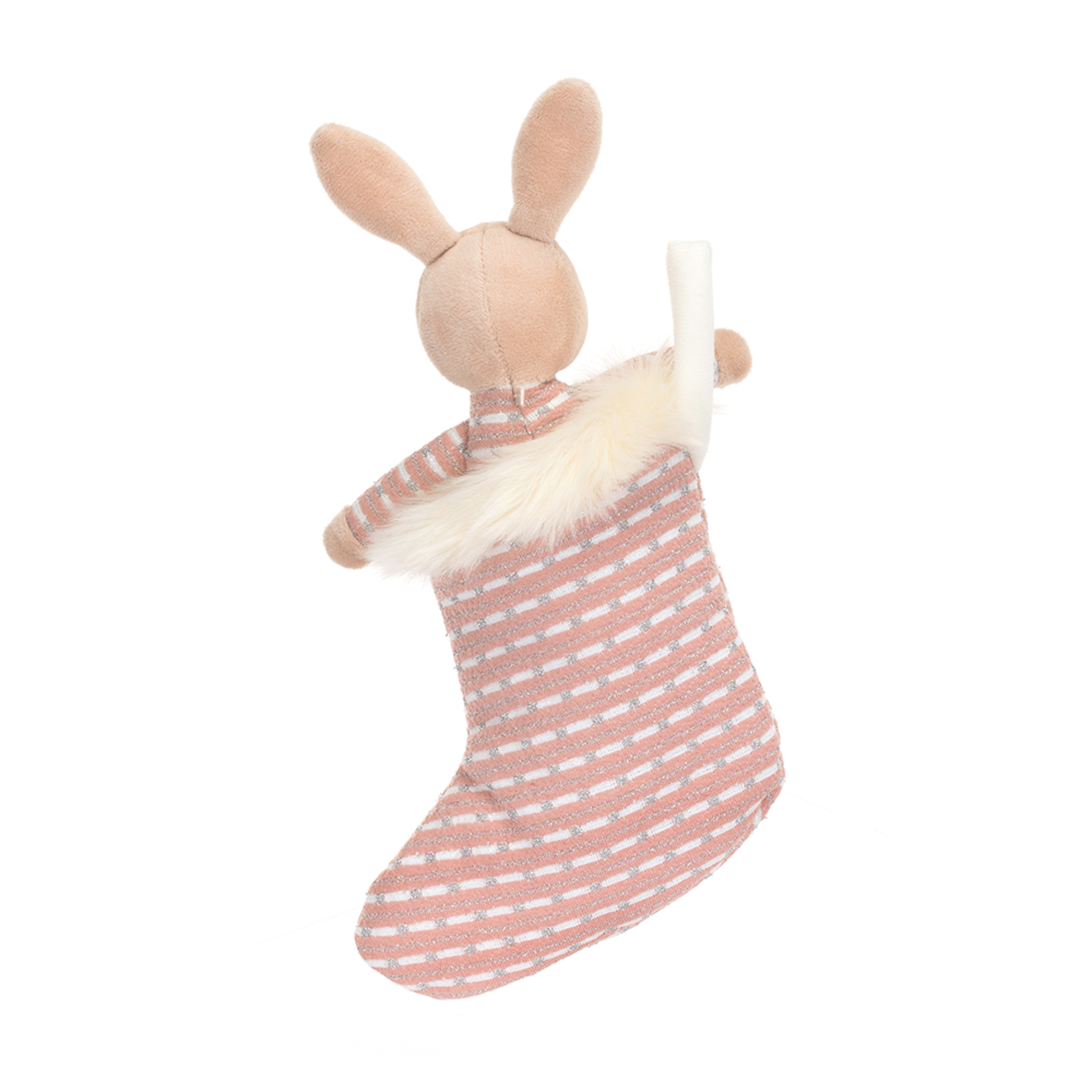 Jellycat - Festive Jellycat - Shimmer Stocking Bunny