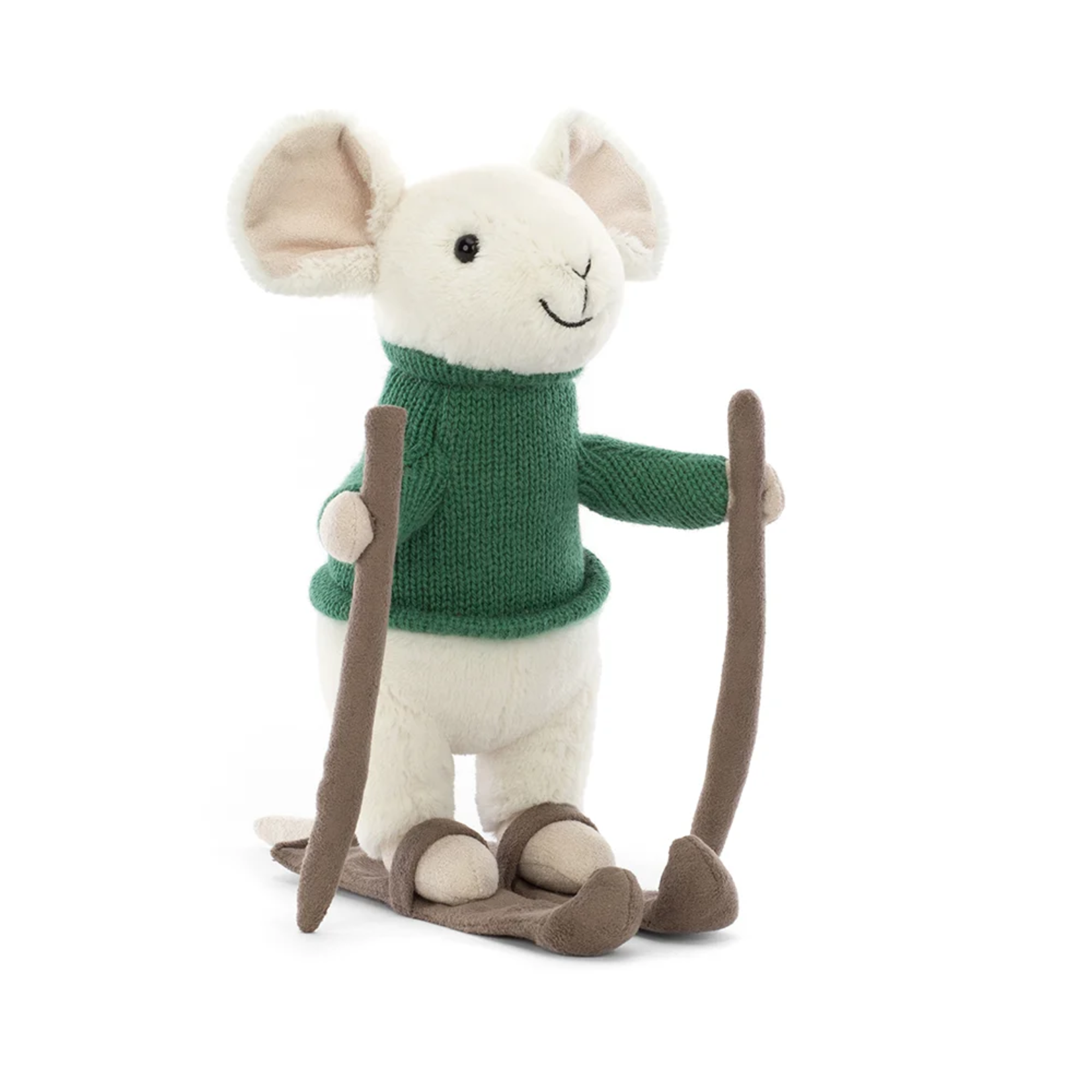 Jellycat - Festive Jellycat - Merry Mouse Skiing