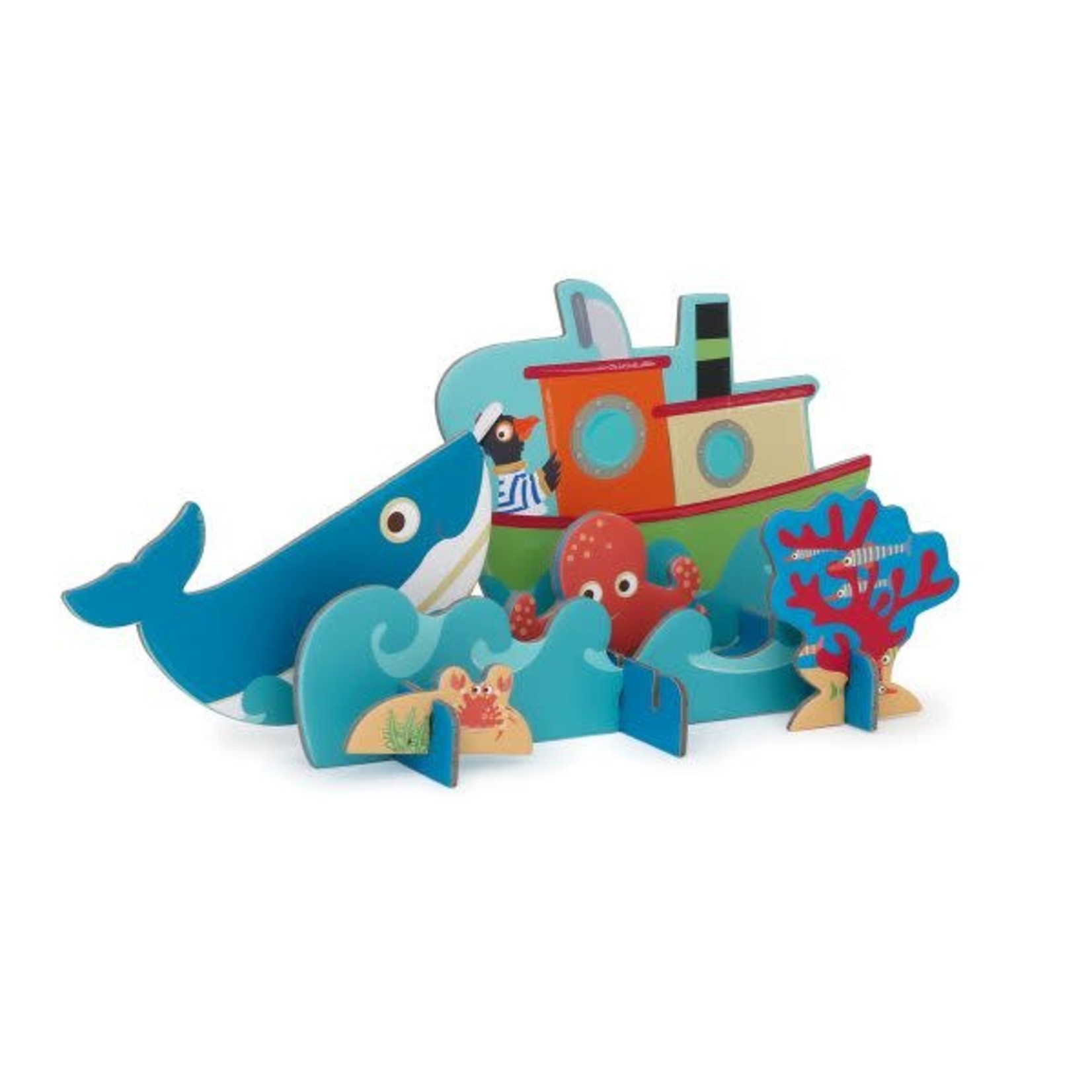 Scratch Europe 3D Ocean Play Puzzle 30pcs